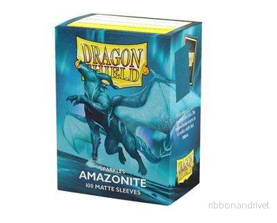 Dragon Shield Sleeves – Matta Standardstorlek – Amazonit (100 Sleeves) Dragon Shield Sleeves – Matta Standardstorlek – Amazonit (100 Sleeves)