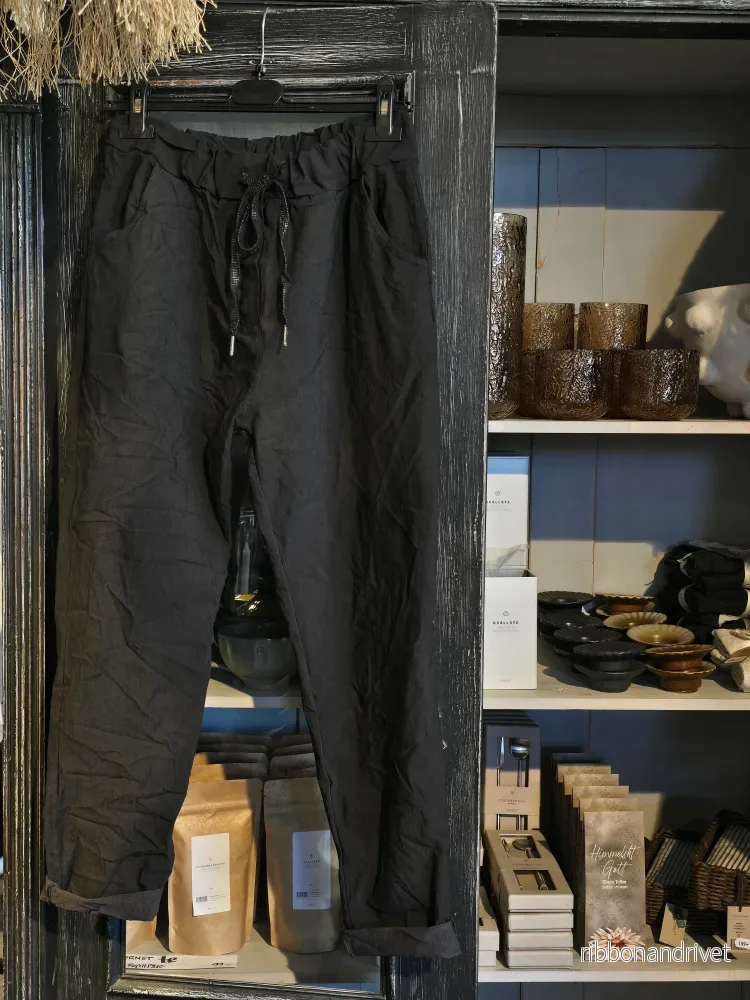 STRETCHBYXA Cozy pants Svart STRETCHBYXA Cozy pants Svart