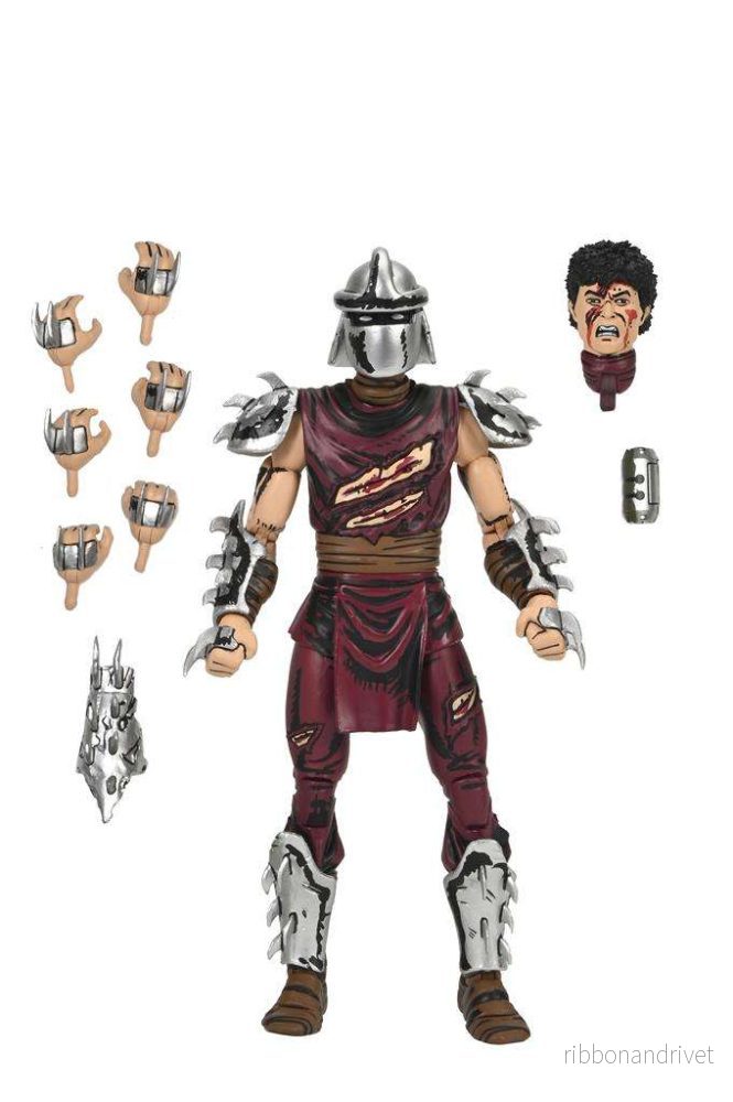 TMNT (Mirage Comics) – 7″ Skala Action Figur – Stridskrossad Shredder