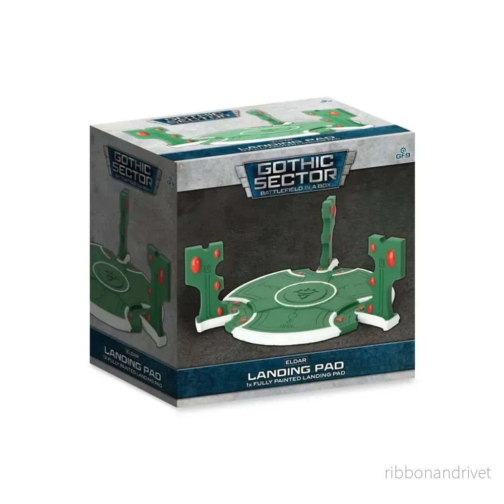 Gothic Sector: Eldar Landing Pad (x1) Gothic Sector: Eldar Landing Pad (x1)