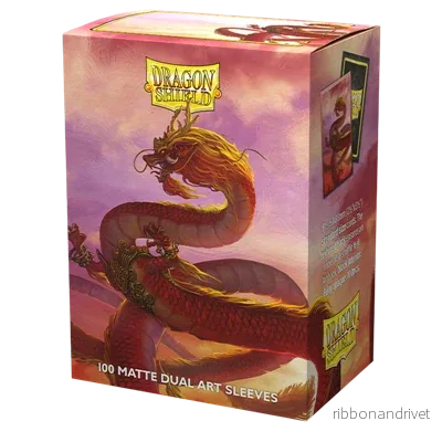 Dragon Shield Art Sleeves – Standard Size – Matte Dual – Year of the Wood Dragon (100 Sleeves) Dragon Shield Art Sleeves – Standard Size – Matte Dual – Year of the Wood Dragon (100 Sleeves)