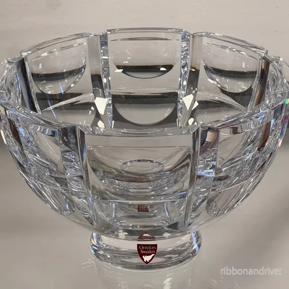 Tusen fönster – kristallskål - Bild 3
