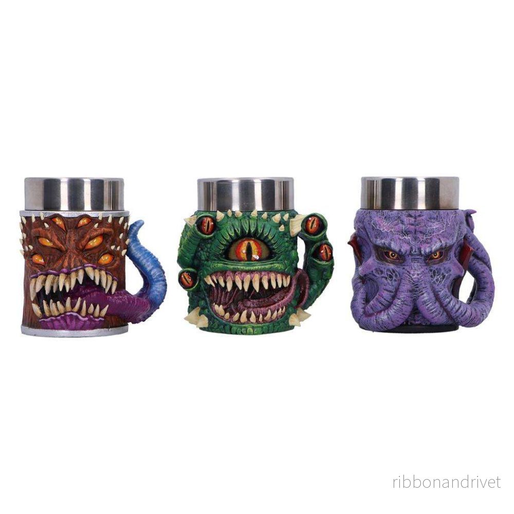 Dungeons & Dragons Mini Monster Små Tankarder (3-pack) 8,8 cm Dungeons & Dragons Mini Monster Små Tankarder (3-pack) 8,8 cm