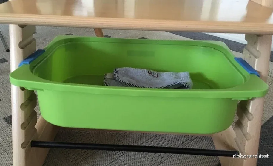 Adapter för IKEA Trofast förvaring på Tripp Trapp barnstol (2 delar) Adapter för IKEA Trofast förvaring på Tripp Trapp barnstol (2 delar)