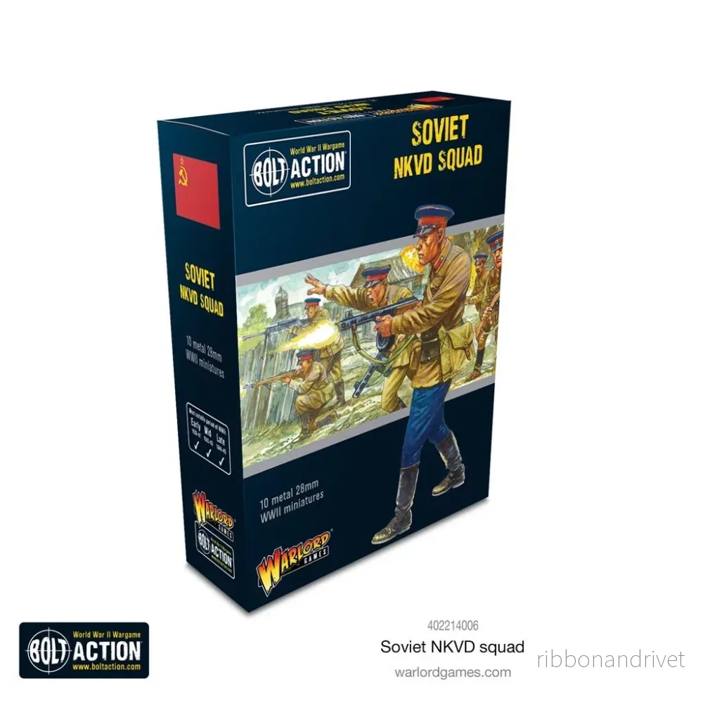 Bolt Action - Sovjet NKVD Squad - EN