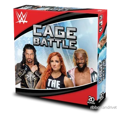 WWE Cage Battle - Spel med Stålbur