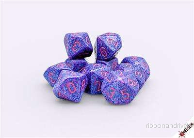 Speckled® Purple Passion – set med tio d10-tärningar Speckled® Purple Passion – set med tio d10-tärningar