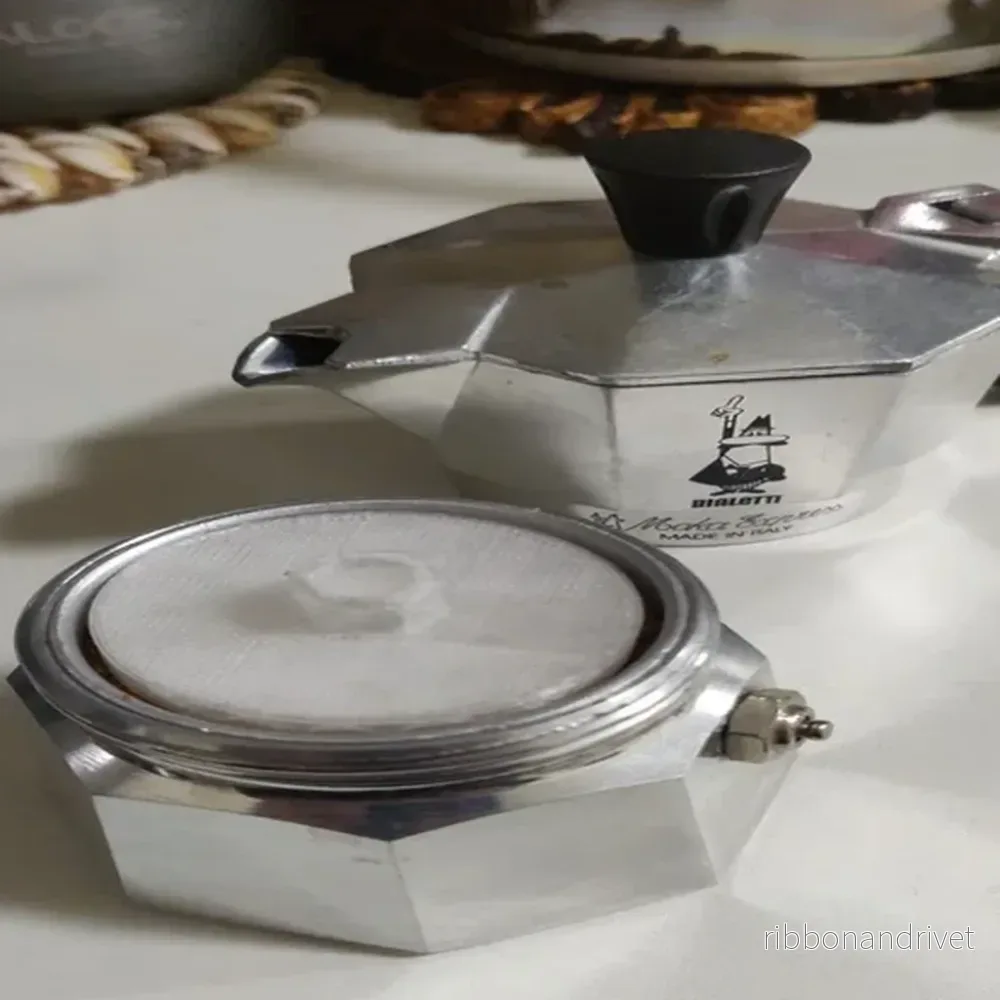 Bialetti kaffestamper för 1-kopps mokkakanna