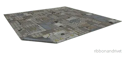 Battle Systems: Frontier Sci-fi Gaming Mat 3x3 – Perfekt för Bordsspel - Bild 2