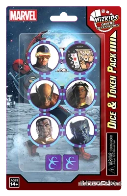 Marvel HeroClix: X-Men Rise and Fall Tärnings- och Tokenpaket - Bild 2