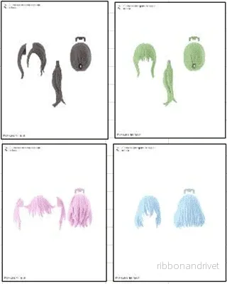 30MS OPTION HAIR STYLE PARTS Vol.9 – Alla 4 Typer 30MS OPTION HAIR STYLE PARTS Vol.9 – Alla 4 Typer