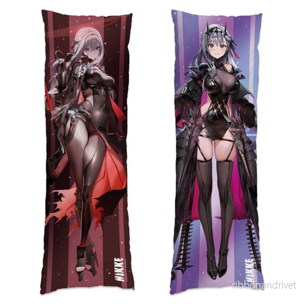 NIKKE: Segerkvinnan – Scarlet & Modernia – Dakimakura / Lång Kuddöverdrag – 150x50cm NIKKE: Segerkvinnan – Scarlet & Modernia – Dakimakura / Lång Kuddöverdrag – 150x50cm