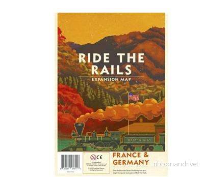 Ride the Rails: Frankrike & Tyskland Expansion – EN Ride the Rails: Frankrike & Tyskland Expansion – EN