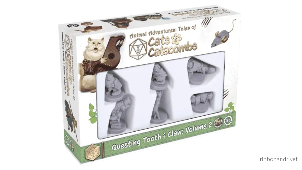 Animal Adventures: Cats & Catacombs – Questing Tooth & Claw: Volume 2 – EN Animal Adventures: Cats & Catacombs – Questing Tooth & Claw: Volume 2 – EN
