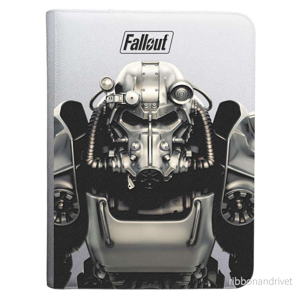 UP – Brotherhood of Steel 9-Fackig Dragkedjeförsedd PRO- pärm för Bethesda – Fallout UP – Brotherhood of Steel 9-Fackig Dragkedjeförsedd PRO- pärm för Bethesda – Fallout