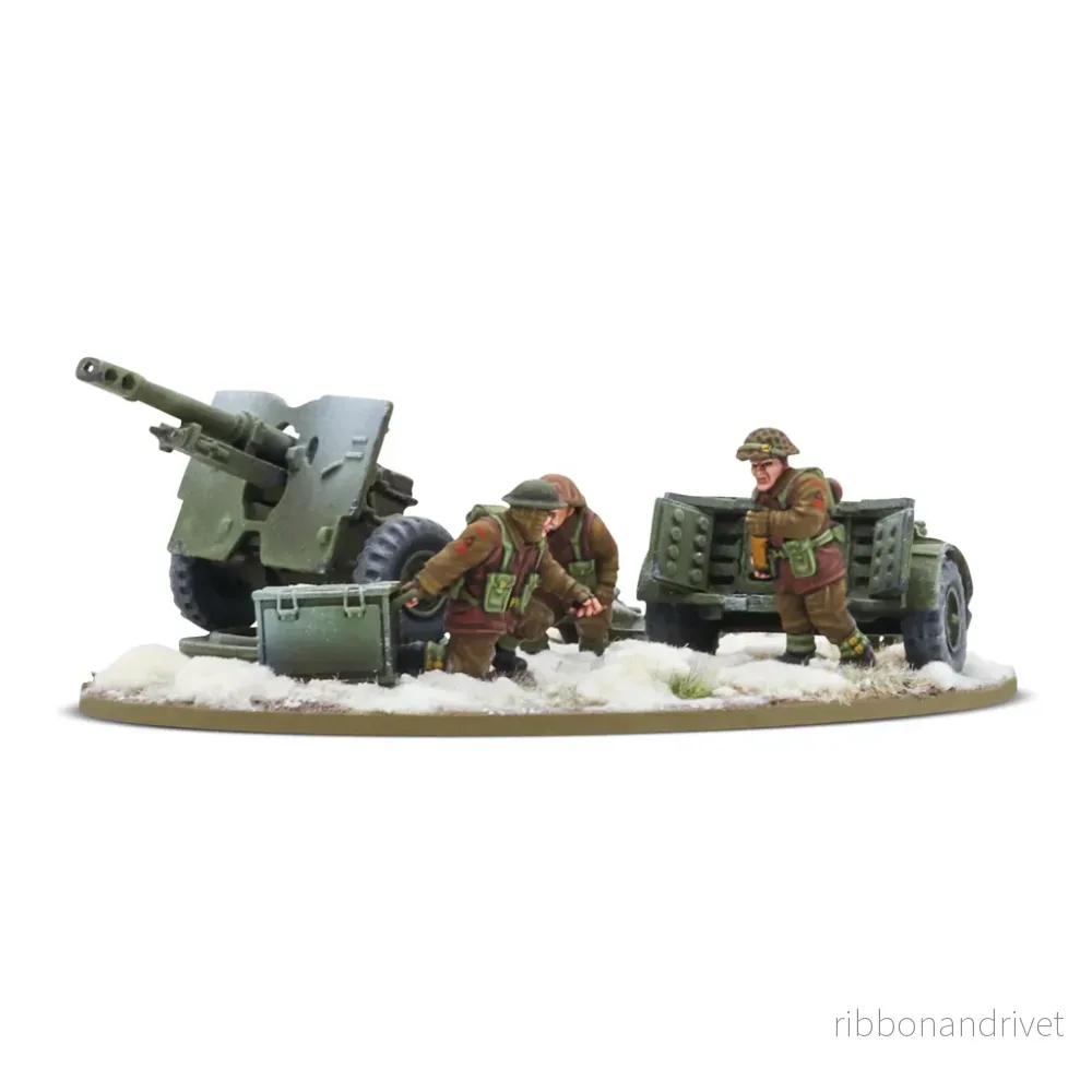 Bolt Action – British & Canadian 25 Pdr. Anti-Tank Gun (Winter)