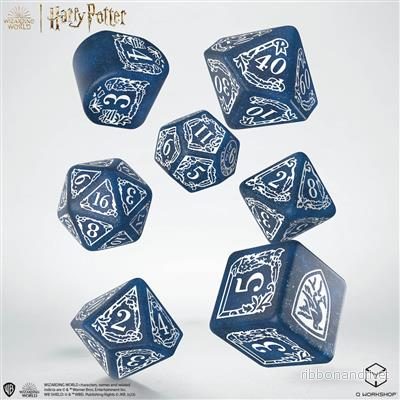 Harry Potter Ravenclaw Modern Dice Set - Blå - Bild 2