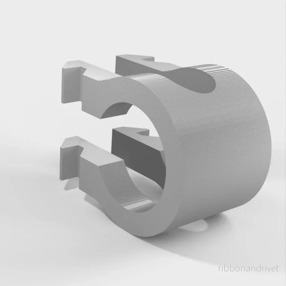 Transversal Wire Management Clip för 2020-profil - Bild 3