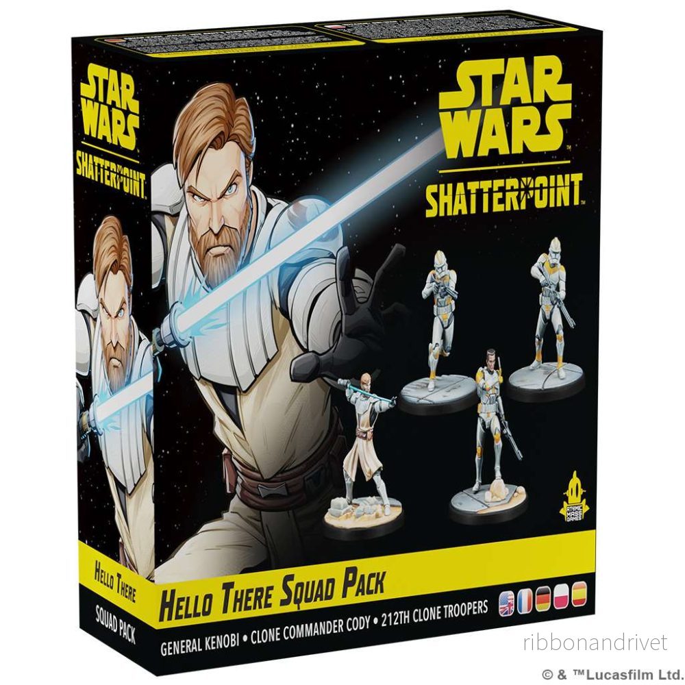 Star Wars: Shatterpoint - Hello There – General Obi-Wan Kenobi Squad Pack