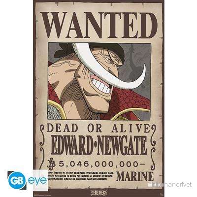 ONE PIECE – Poster Maxi 91.5×61 – Wanted Whitebeard ONE PIECE – Poster Maxi 91.5×61 – Wanted Whitebeard
