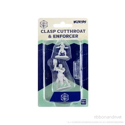 Critical Role Omålade Miniatyrer: Clasp Cutthroat & Enforcer Critical Role Omålade Miniatyrer: Clasp Cutthroat & Enforcer