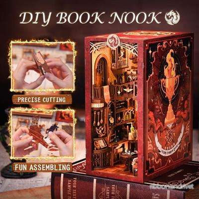 CuteBee Book Nook – Flame Common Room CuteBee Book Nook – Flame Common Room