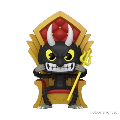Funko POP Deluxe Cuphead S3 - Devil in Chair - Bild 2