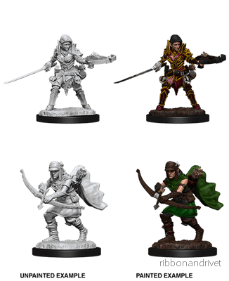 Pathfinder Battles Deep Cuts Unpainted Miniatures – Female Half-Elf Ranger Pathfinder Battles Deep Cuts Unpainted Miniatures – Female Half-Elf Ranger