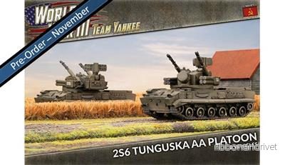 World War III Team Yankee – 2S6 Tunguska AA Platoon (x2) World War III Team Yankee – 2S6 Tunguska AA Platoon (x2)