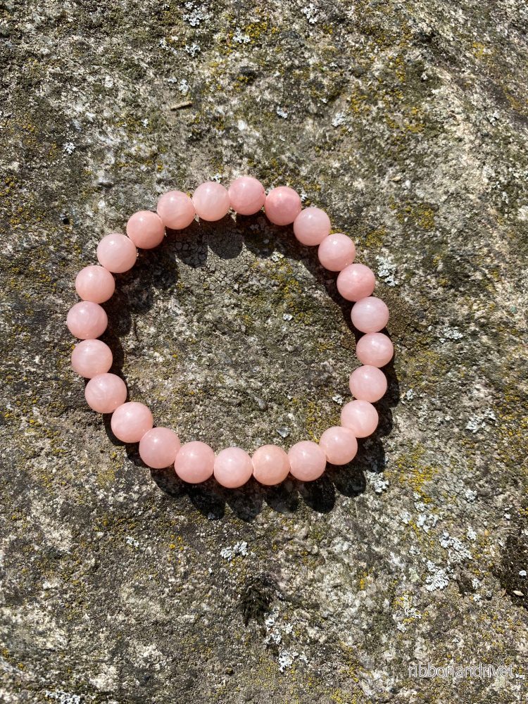 Peach Agat Armband - Bild 3