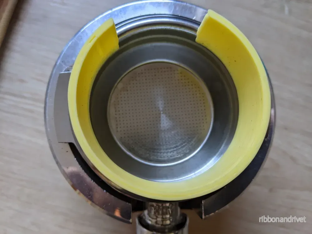 Spillskyddsadapter för Eureka Mignon och ECM Portafilter - Bild 2