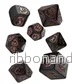 Dragons Modern Dice Set: Obsidian