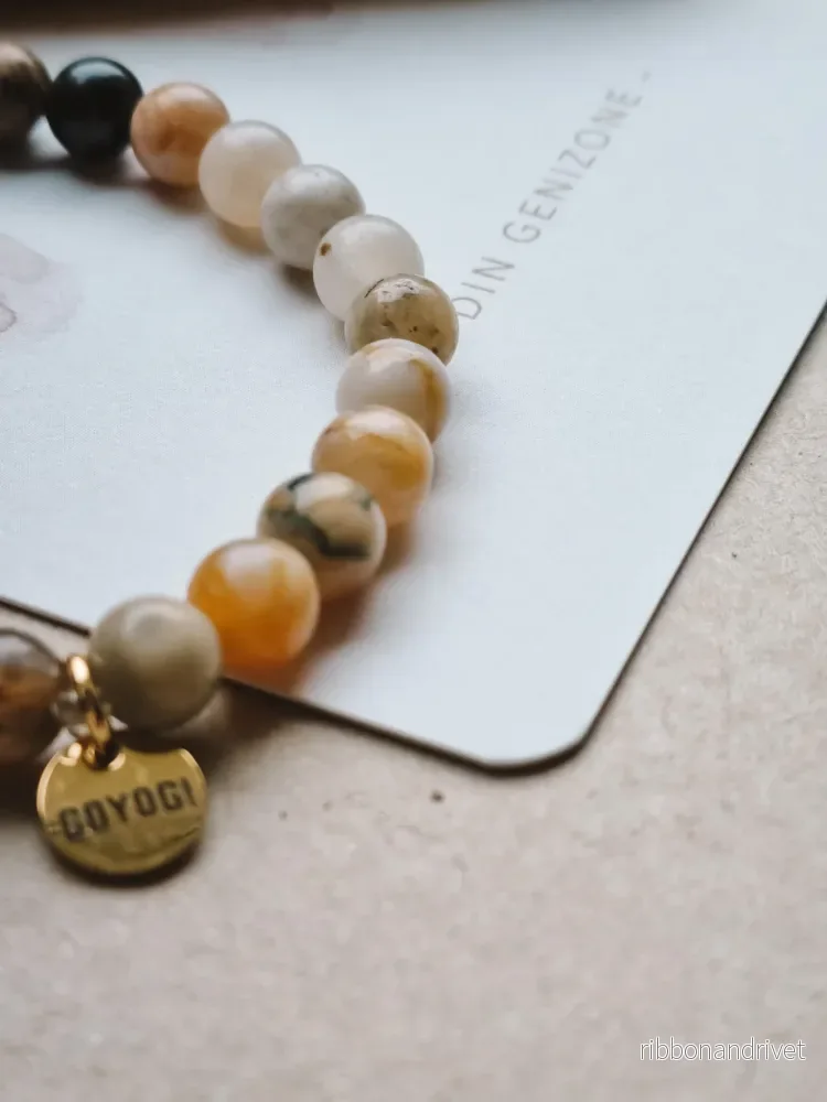 Mantra ENERGY Armband – Förändring – Bambusjaspis - - Bild 2