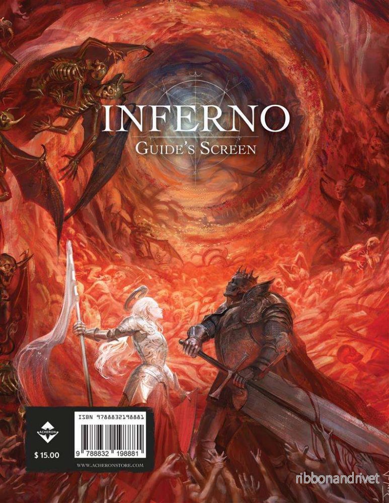 Acheron Games - Inferno - Guide's Screen - EN