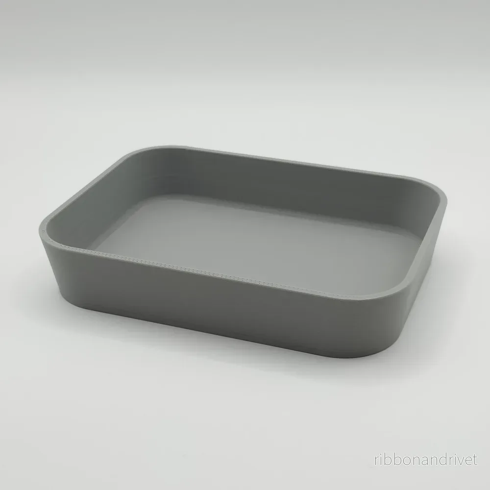 Modern förvaringsbricka för nycklar och mynt