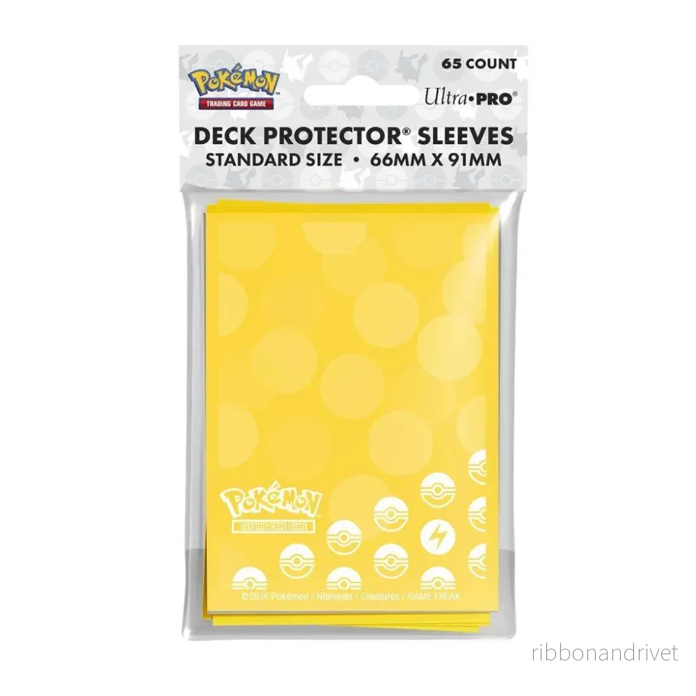 UP – Energi – Blixttyp 65-pack skyddsfodral för Pokémon-kort UP – Energi – Blixttyp 65-pack skyddsfodral för Pokémon-kort