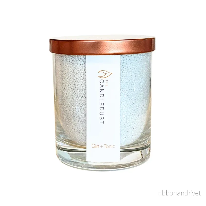 Doftande pulverljus i glas – Gin+Tonic 160g brinntid ca 30 timmar Doftande pulverljus i glas – Gin+Tonic 160g brinntid ca 30 timmar