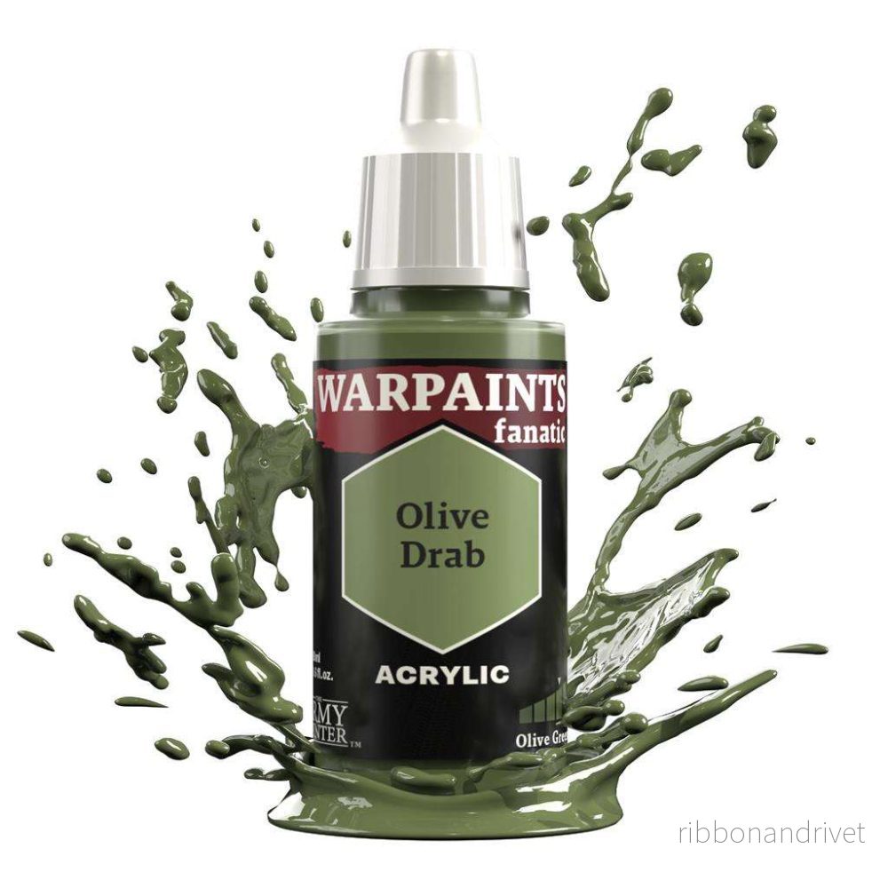 The Army Painter - Warpaints Fanatic: Olive Drab