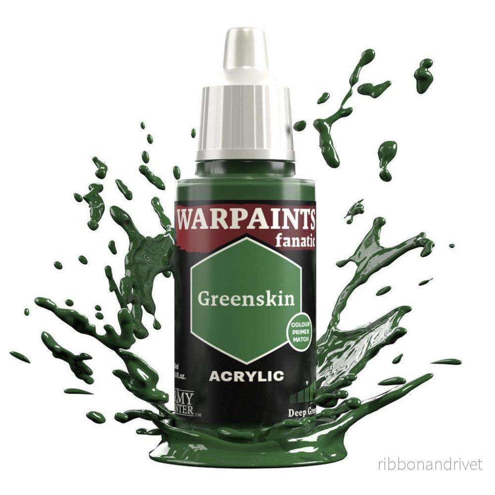 The Army Painter – Warpaints Fanatic: Greenskin The Army Painter – Warpaints Fanatic: Greenskin