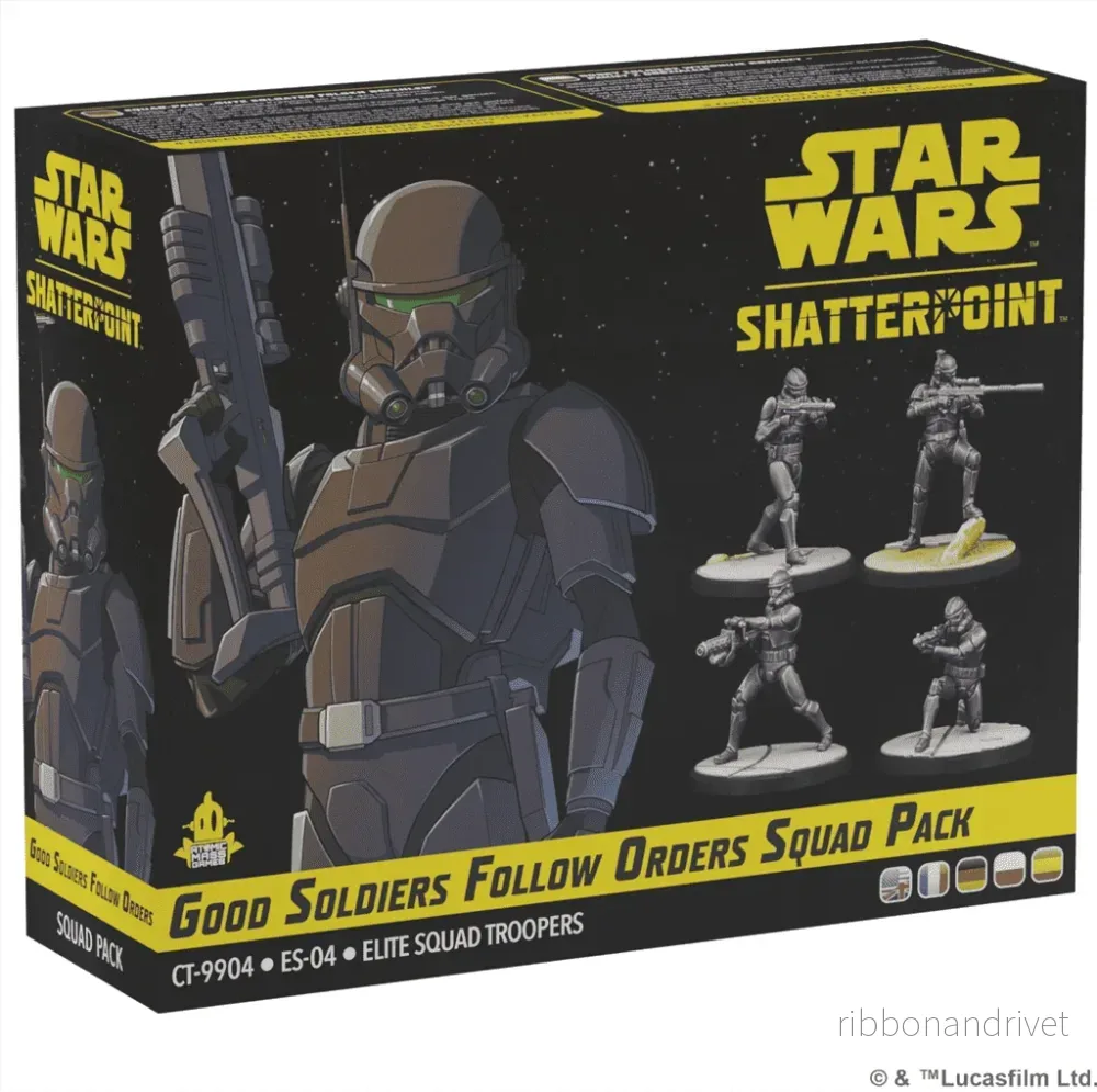 Star Wars: Shatterpoint – Good Soldiers Follow Orders Squad Pack Star Wars: Shatterpoint – Good Soldiers Follow Orders Squad Pack