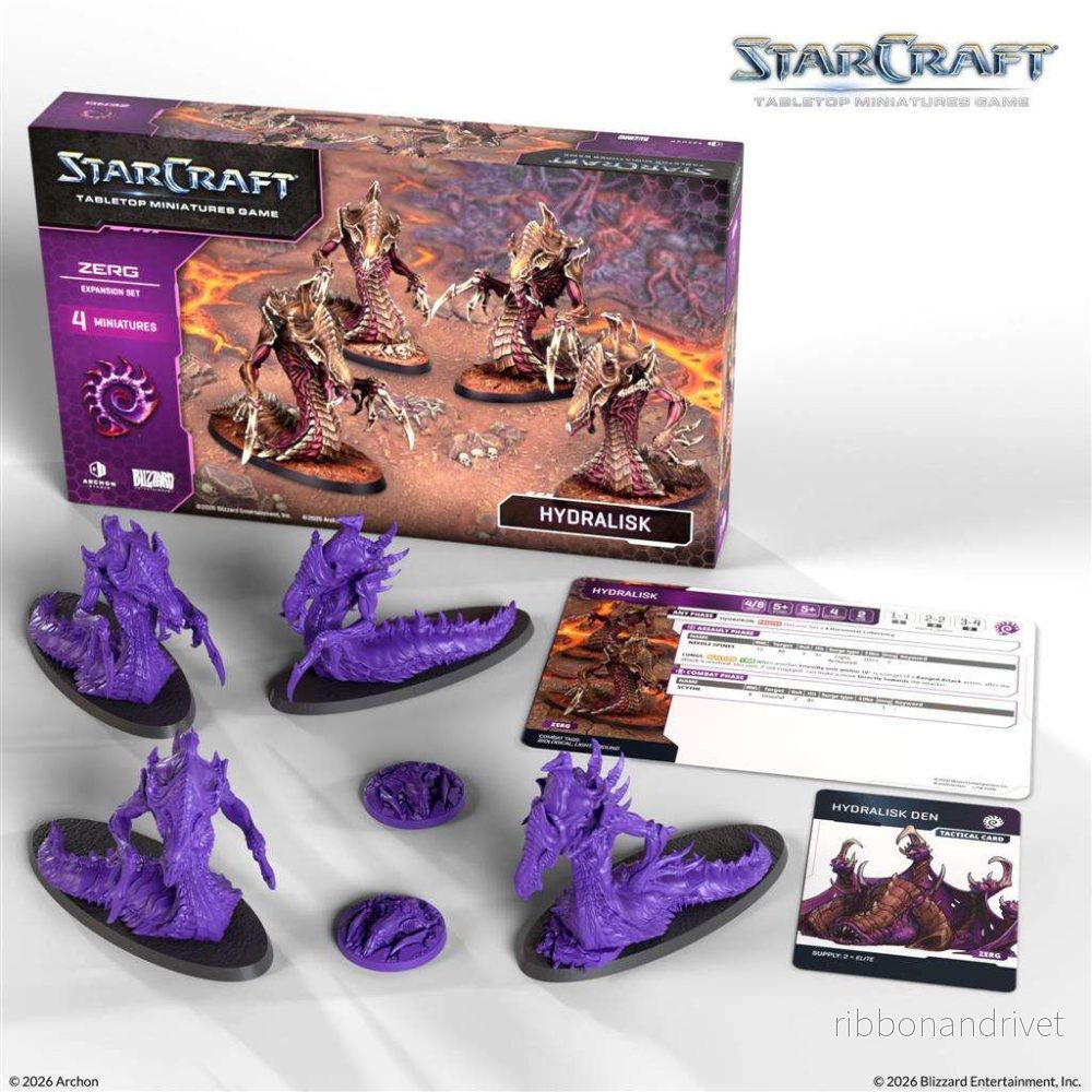 StarCraft® The Miniatures Game – Hydralisk (Zerg) expansionsset – EN StarCraft® The Miniatures Game – Hydralisk (Zerg) expansionsset – EN