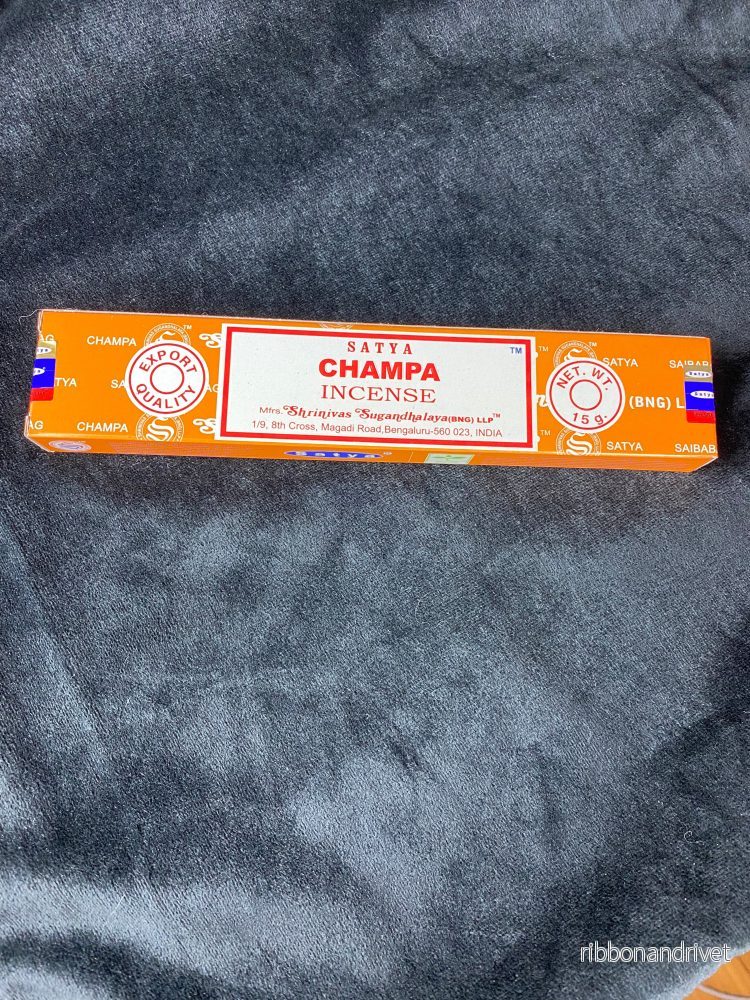 Rökelse Satya Champa Incense
