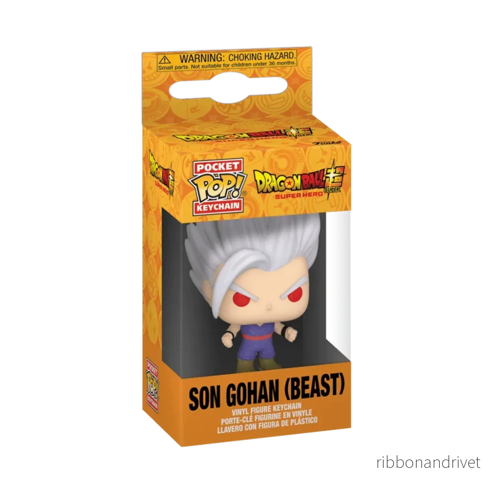Funko POP Nyckelring: DBSSH - Gohan Beast