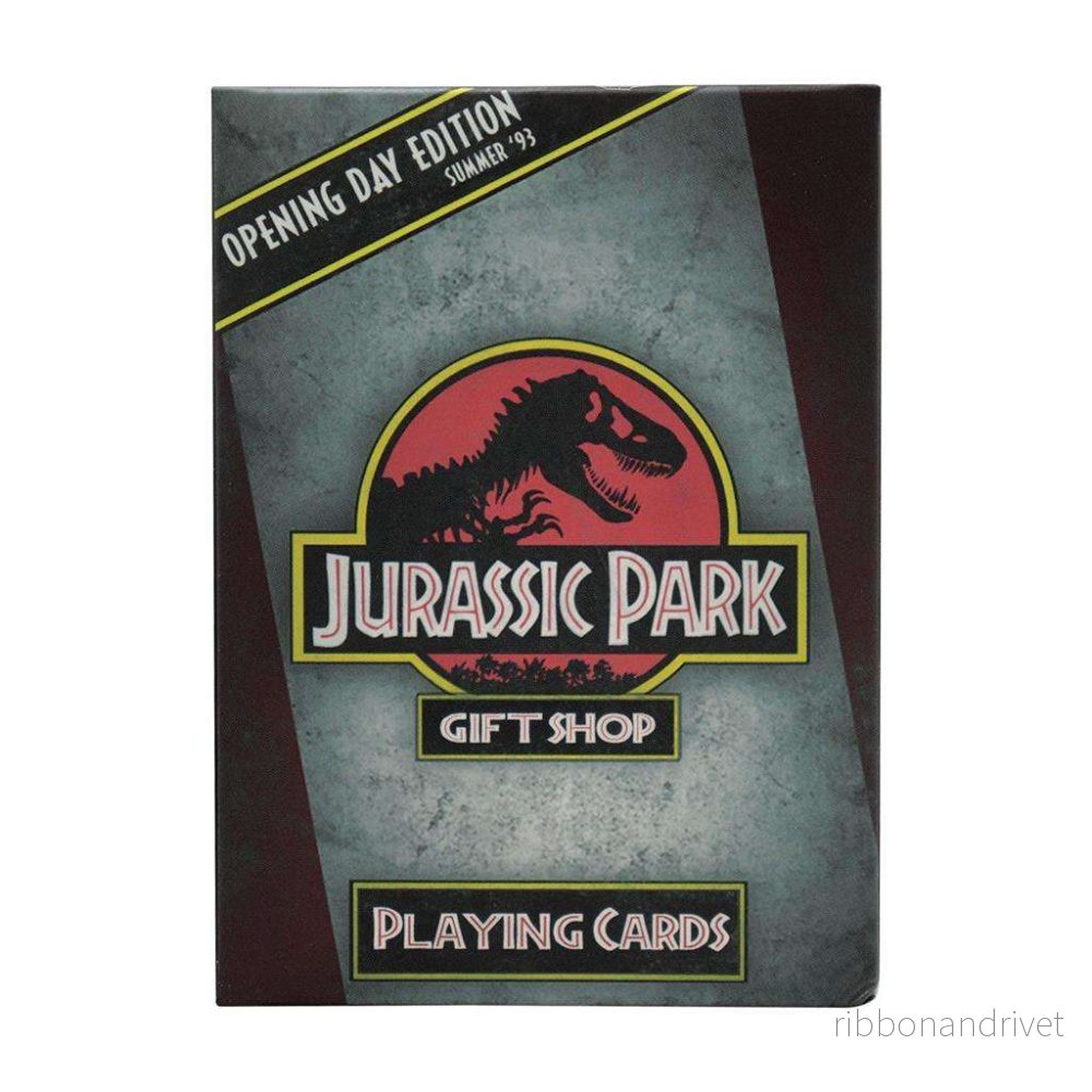 Spelkort Jurassic Park Gift Shop CDU (12) Spelkort Jurassic Park Gift Shop CDU (12)