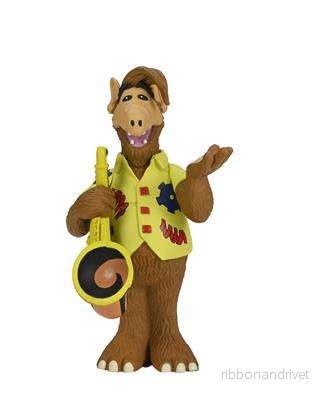 Alf – actionfigur i 6-tumsskala – Toony Classic Alf med saxofon