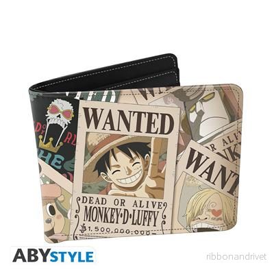 ONE PIECE – Plånbok ’Wanted’ – Vinyl