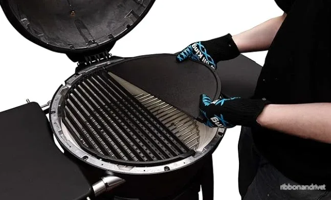 Stekplatta för Keg Kamado (halvmåne) - Bild 2