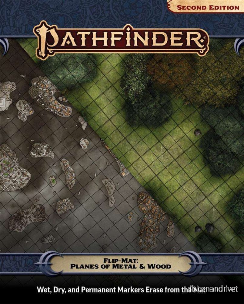 Pathfinder Flip-Mat: Planes of Metal and Wood