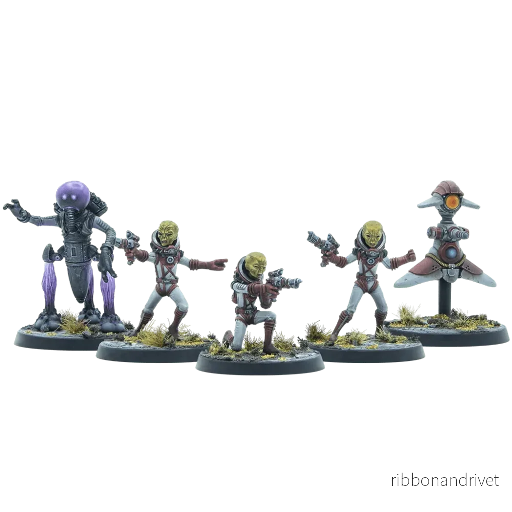 Fallout: Miniaturer – Zetans – Invader från Det Ovanliga Fallout: Miniaturer – Zetans – Invader från Det Ovanliga