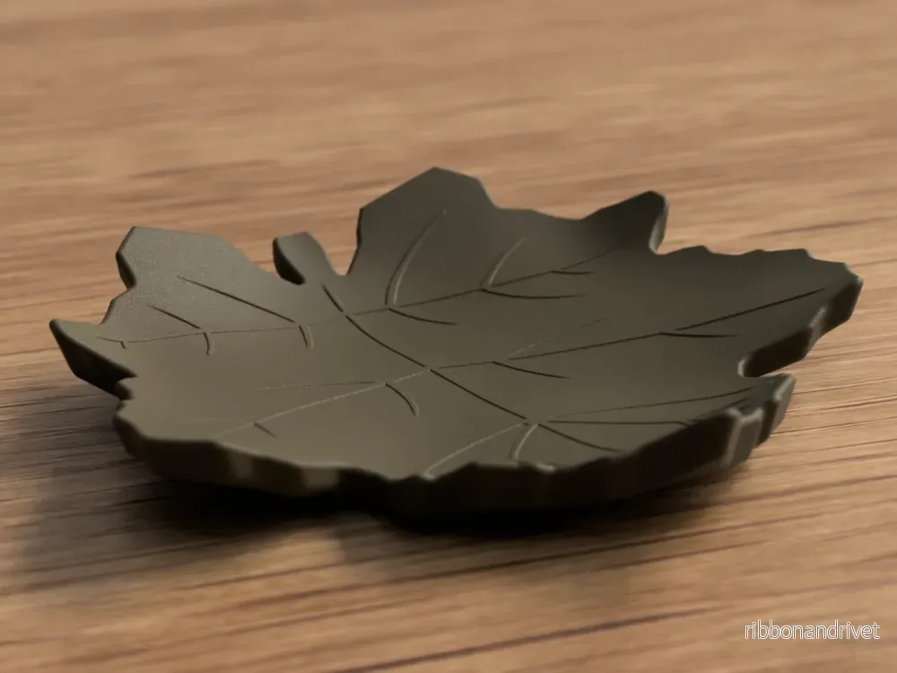 Ahornblad Tray - Bild 3